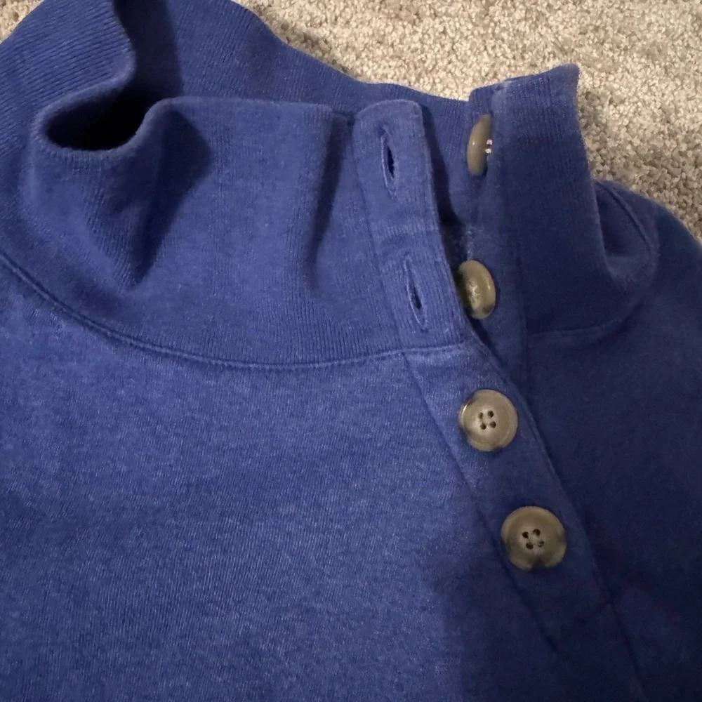 J.Crew Funnel Neck Pullover Sweater – Size S | Blue